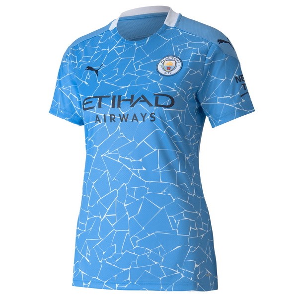 Trikot Manchester City Heim Damen 2020-21 Blau Fussballtrikots Günstig